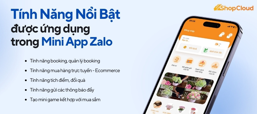 Tính Năng Nổi Bật Được Ứng Dụng Vào Mini App Zalo