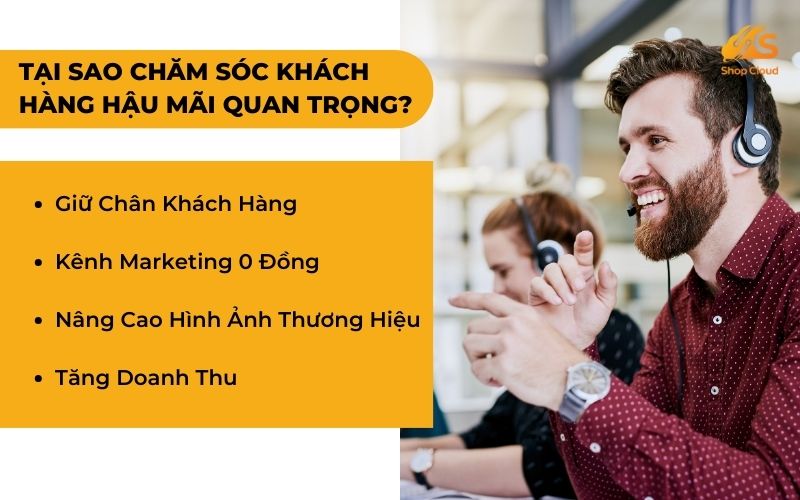 Tại Sao Chăm Sóc Khách Hàng Hậu Mãi Quan Trọng?