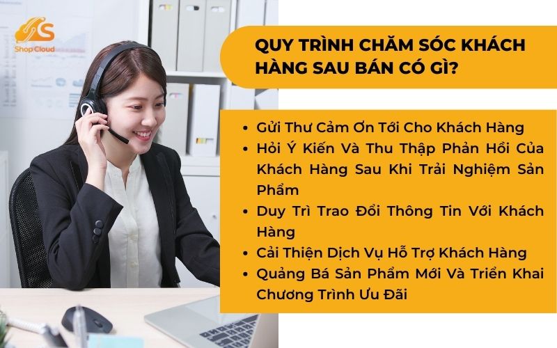 Quy Trình Chăm Sóc Khách Hàng Sau Bán Chuyên Nghiệp Có Gì?