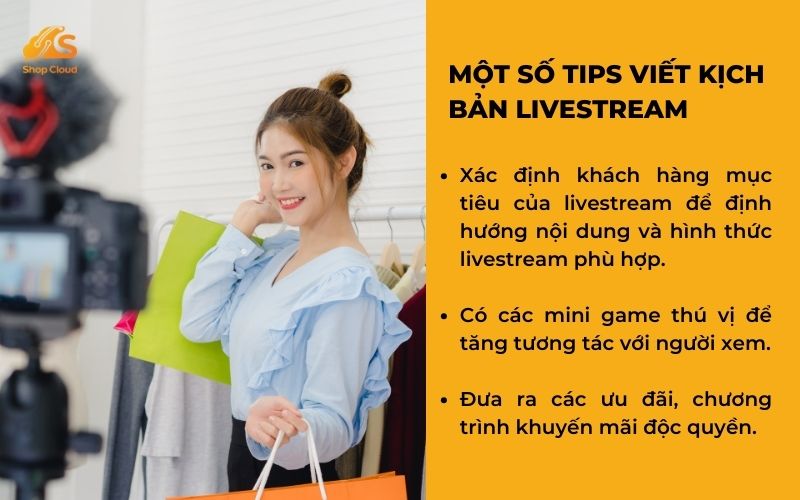 Tips Viết Kịch Bản Livestream Thú Vị
