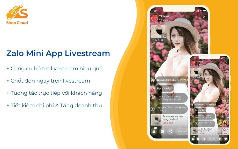 Zalo Mini App công cụ hỗ trợ Livestream chuyên nghiệp và hiệu quả