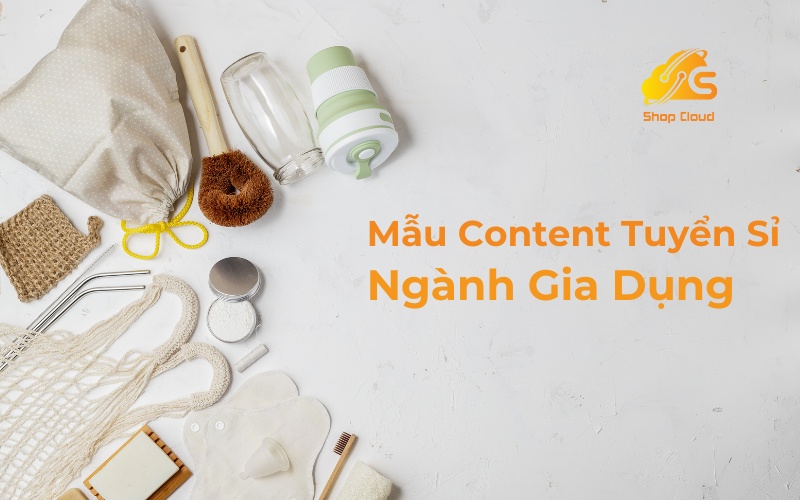 Mẫu content tuyển sỉ ngành đồ gia dụng