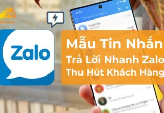 Mẫu tin nhắn trả lời nhanh zalo