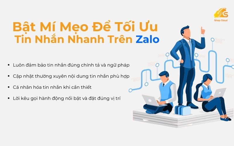 Bật mí mẹo để tối ưu tin nhắn nhanh