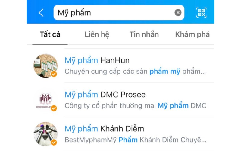 Đặt tên Zalo Page có liên quan đến sản phẩm_ dịch vụ của doanh nghiệp