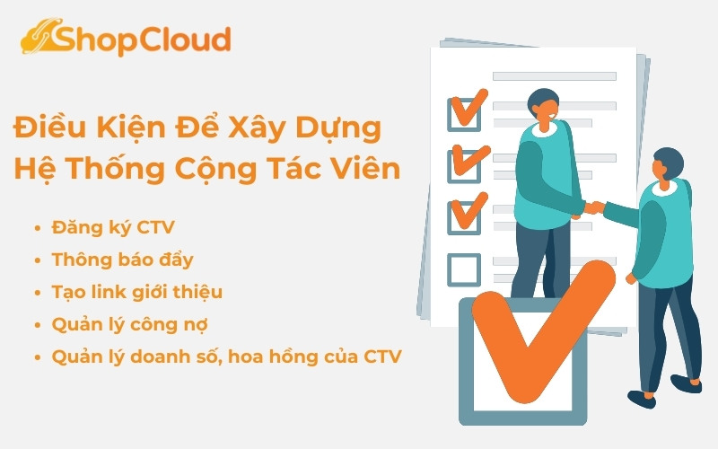 Điều kiện để xây dựng hệ thống CTV