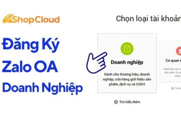 đăng ký Zalo OA Loại Hình Doanh Nghiệp