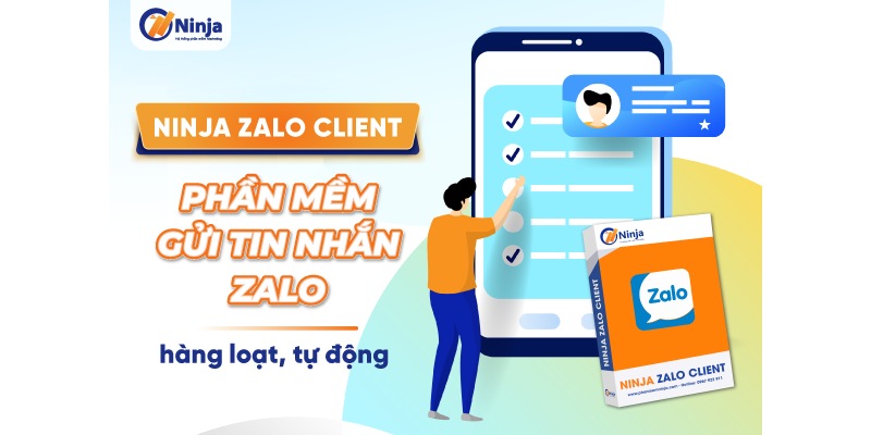 phần mềm gửi tin nhắn Zalo - Ninja Zalo Client