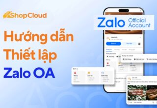 hướng dẫn thiết lập zalo oa