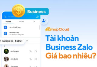 Tài khoản Business Zalo giá bao nhiêu?