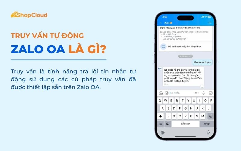 Truy Vấn Tự Động Zalo OA Là Gì? 