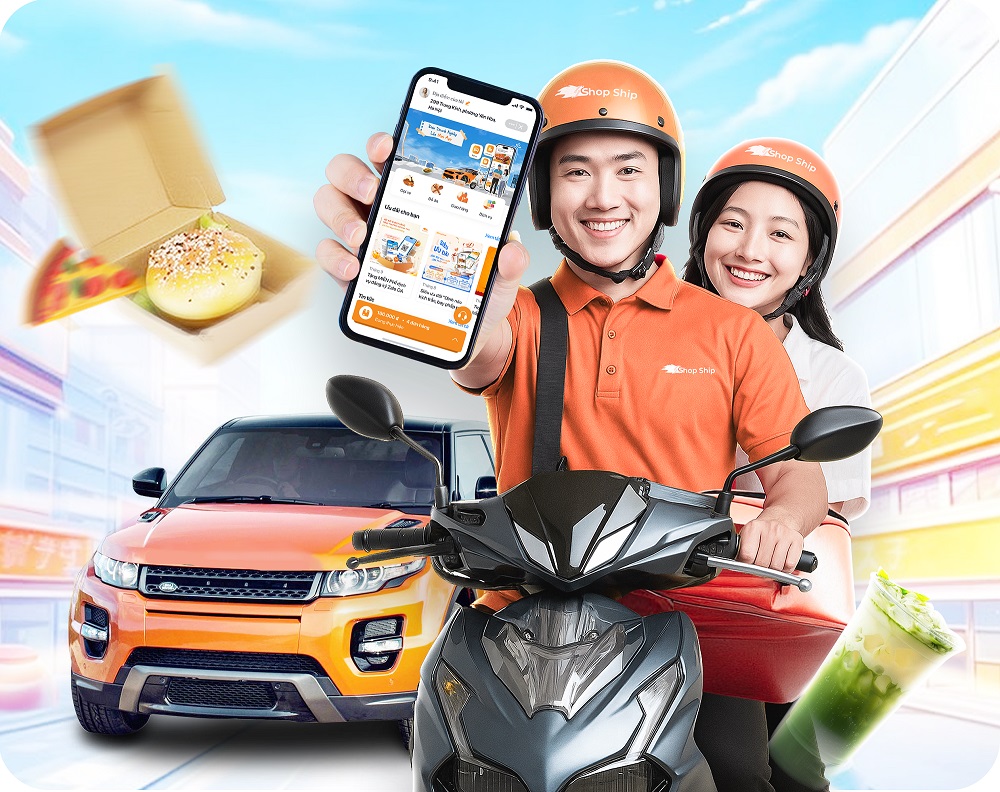 Dịch vụ đặt xe, giao đồ