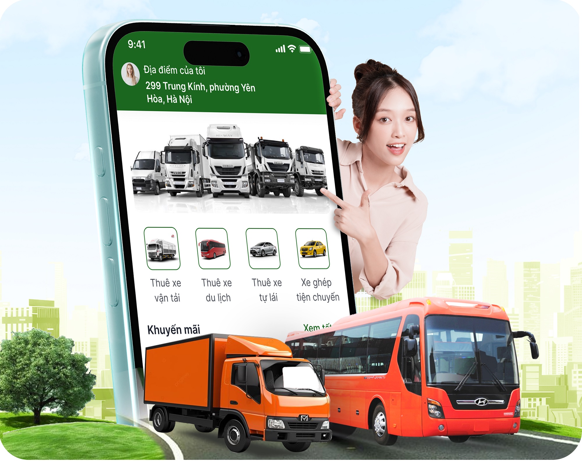 Dịch vụ vận tải